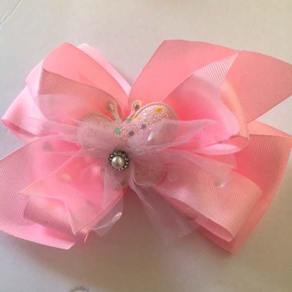 🦋🦋Butterfly Hair Bow🦋🦋👧🏽👧🏿👧🏾👧🌸 ❤️Clearance - Picture 2 of 6